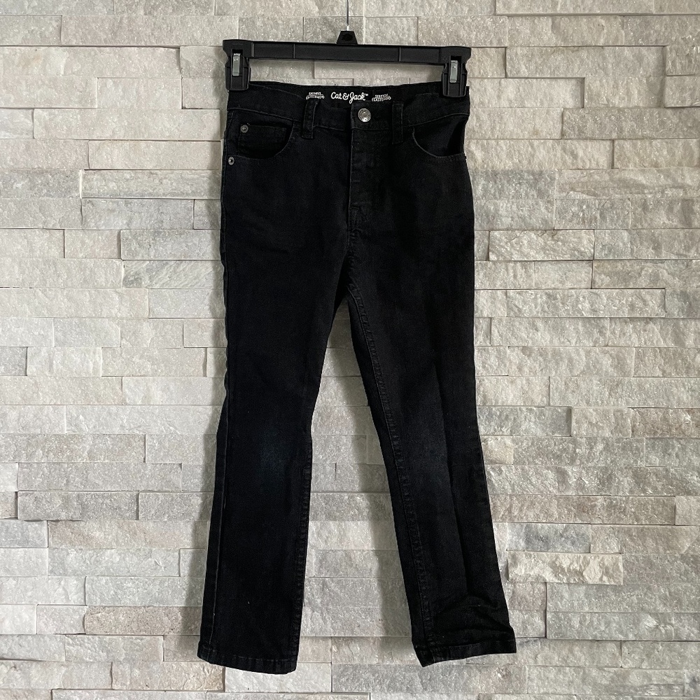 Kid's Size 7 Black Skinny Jeans